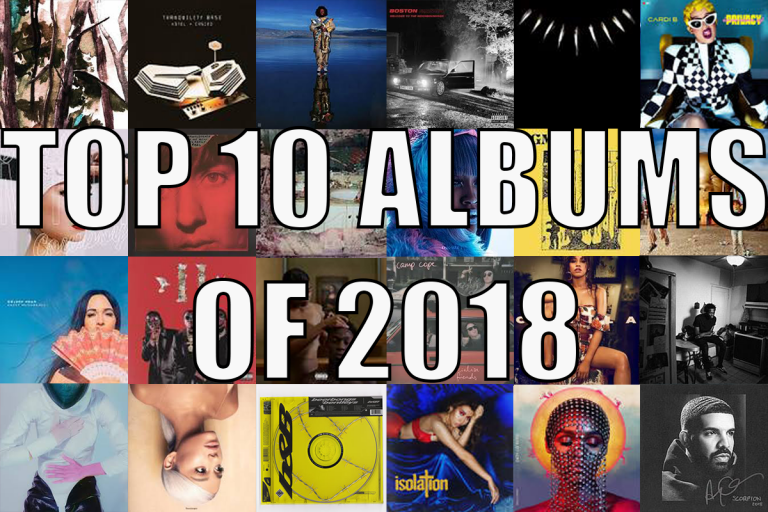 Top 10 Albums Of 2018 – SCAD Radio