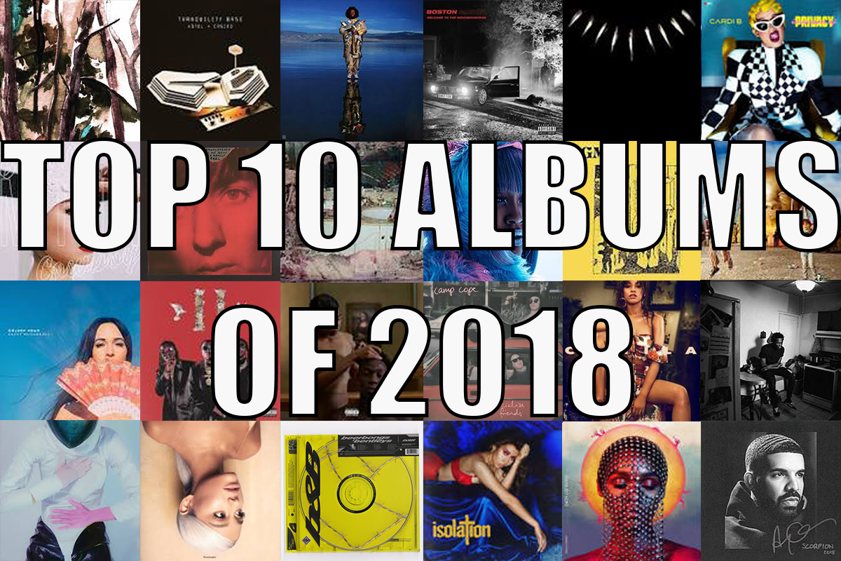 Top 10 Albums of 2018 SCAD Radio